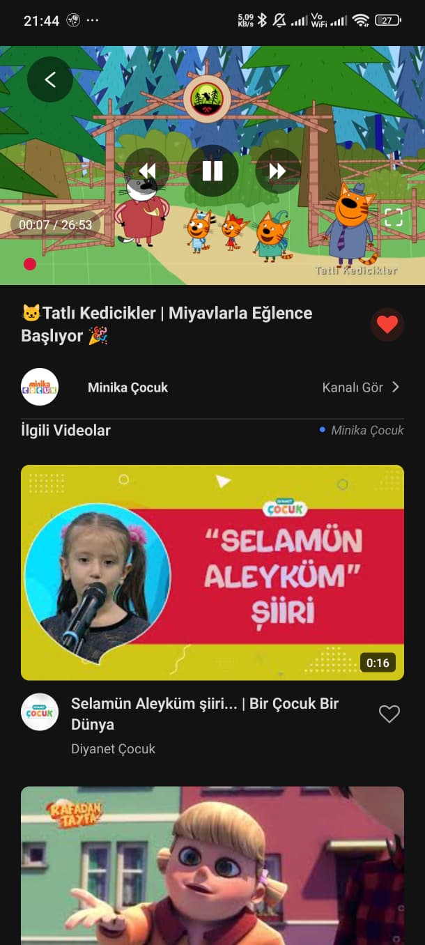 Oynatma Ekranı
