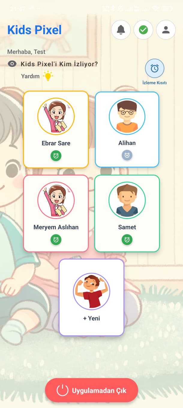 Profil Durumları